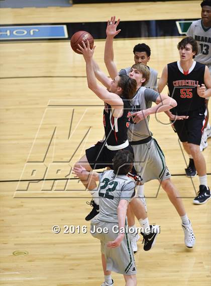 Thumbnail 1 in Reagan [Ronald] vs Churchill (Littleton Gym) photogallery.