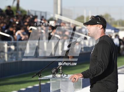 Thumbnail 1 in St. John Bosco Stadium Dedication photogallery.