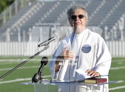 Thumbnail 2 in St. John Bosco Stadium Dedication photogallery.
