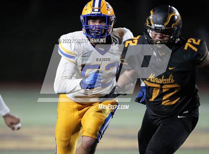 Thumbnail 1 in Kaiser vs Nanakuli (OIA Division 2 Championship) photogallery.