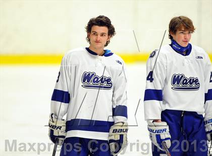 Thumbnail 3 in Darien vs. Ridgefield (FCIAC Semifinal) photogallery.