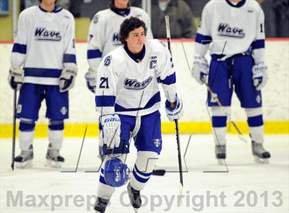 Thumbnail 3 in Darien vs. Ridgefield (FCIAC Semifinal) photogallery.