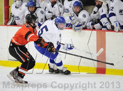 Thumbnail 2 in Darien vs. Ridgefield (FCIAC Semifinal) photogallery.