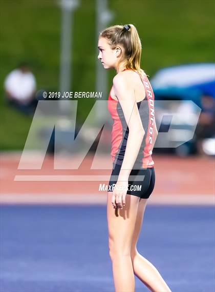 Thumbnail 1 in CIF State Track and Field Championships (Girls High Jump - Day 1) photogallery.
