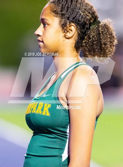Thumbnail 1 in CIF State Track and Field Championships (Girls High Jump - Day 1) photogallery.