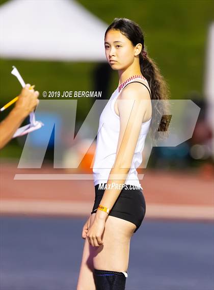 Thumbnail 1 in CIF State Track and Field Championships (Girls High Jump - Day 1) photogallery.