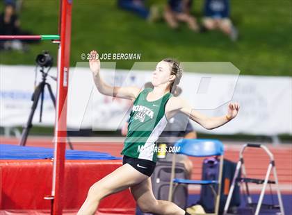 Thumbnail 2 in CIF State Track and Field Championships (Girls High Jump - Day 1) photogallery.