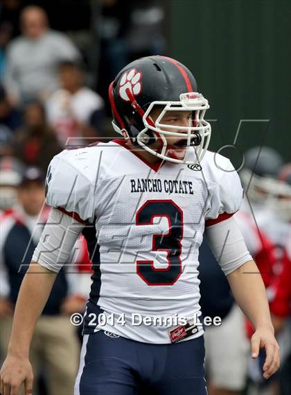 Thumbnail 2 in Rancho Cotate @ Marin Catholic (CIF NCS D3 Semi Finals) photogallery.