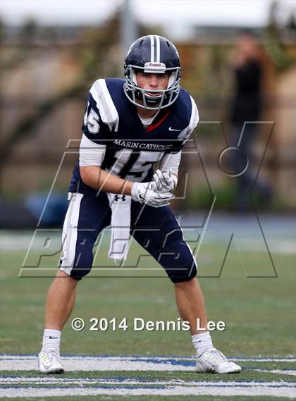 Thumbnail 2 in Rancho Cotate @ Marin Catholic (CIF NCS D3 Semi Finals) photogallery.