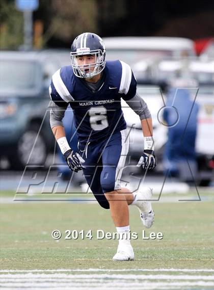 Thumbnail 3 in Rancho Cotate @ Marin Catholic (CIF NCS D3 Semi Finals) photogallery.