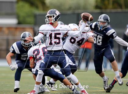 Thumbnail 3 in Rancho Cotate @ Marin Catholic (CIF NCS D3 Semi Finals) photogallery.