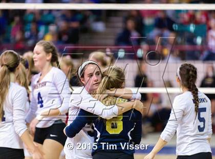 Thumbnail 1 in Eaton vs. Colorado Springs Christian (CHSAA 3A Playoff) photogallery.