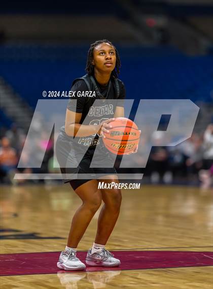 Thumbnail 1 in Mansfield Timberview vs. Cedar Park (UIL 5A Basketball Semifinal) photogallery.