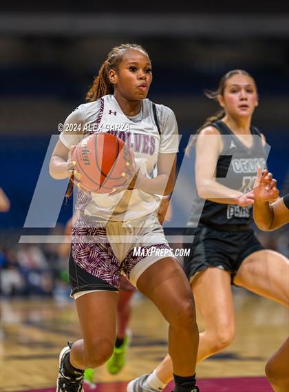 Thumbnail 1 in Mansfield Timberview vs. Cedar Park (UIL 5A Basketball Semifinal) photogallery.