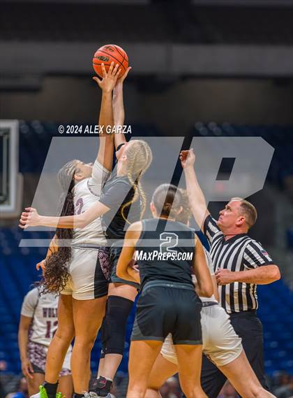 Thumbnail 1 in Mansfield Timberview vs. Cedar Park (UIL 5A Basketball Semifinal) photogallery.