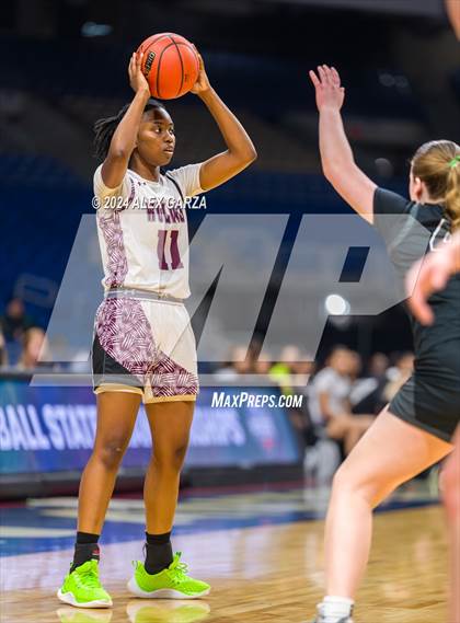 Thumbnail 3 in Mansfield Timberview vs. Cedar Park (UIL 5A Basketball Semifinal) photogallery.