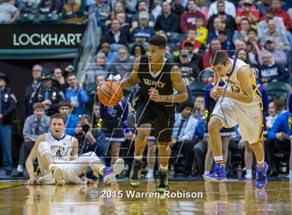 Thumbnail 3 in Griffith vs. Guerin Catholic (IHSAA 3A Final) photogallery.
