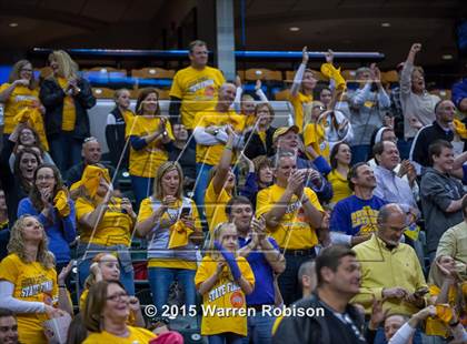 Thumbnail 1 in Griffith vs. Guerin Catholic (IHSAA 3A Final) photogallery.