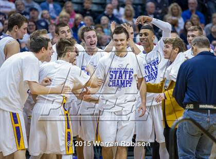 Thumbnail 1 in Griffith vs. Guerin Catholic (IHSAA 3A Final) photogallery.