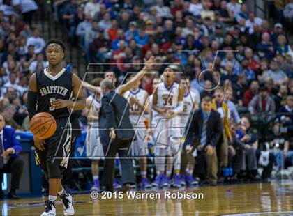 Thumbnail 1 in Griffith vs. Guerin Catholic (IHSAA 3A Final) photogallery.