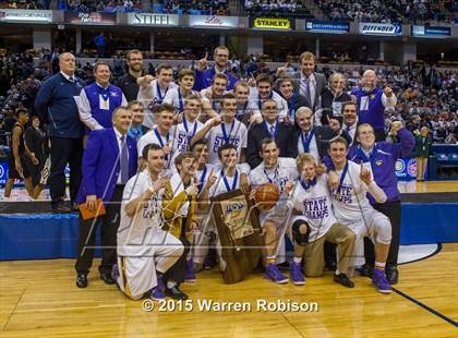 Thumbnail 1 in Griffith vs. Guerin Catholic (IHSAA 3A Final) photogallery.