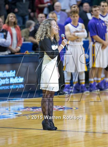 Thumbnail 1 in Griffith vs. Guerin Catholic (IHSAA 3A Final) photogallery.