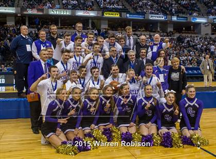 Thumbnail 2 in Griffith vs. Guerin Catholic (IHSAA 3A Final) photogallery.