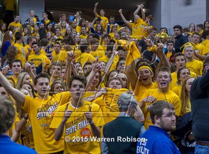 Thumbnail 3 in Griffith vs. Guerin Catholic (IHSAA 3A Final) photogallery.