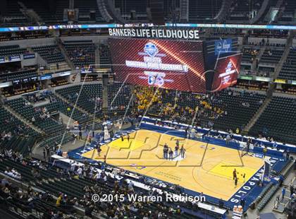 Thumbnail 1 in Griffith vs. Guerin Catholic (IHSAA 3A Final) photogallery.