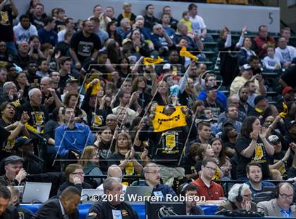 Thumbnail 3 in Griffith vs. Guerin Catholic (IHSAA 3A Final) photogallery.