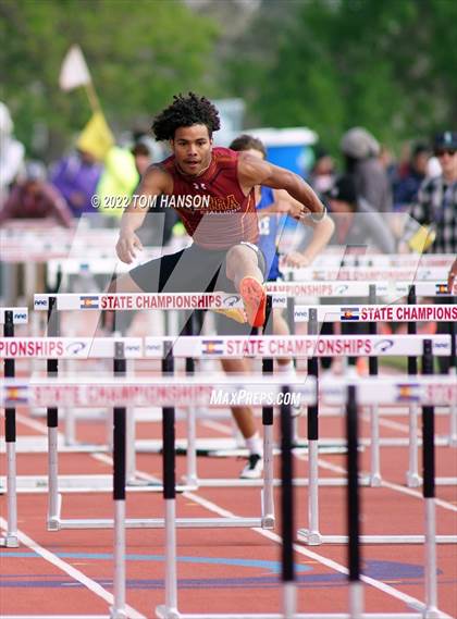 Thumbnail 1 in CHSAA Championships (Hurdles) photogallery.