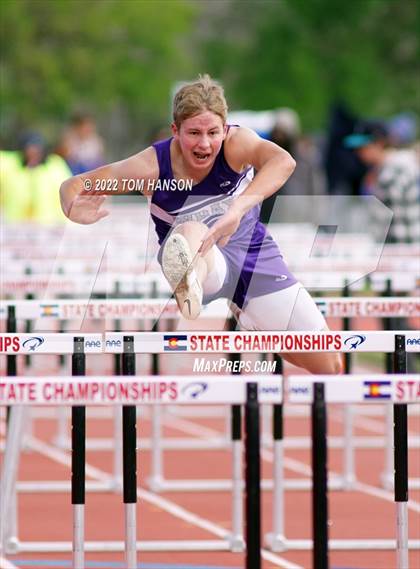 Thumbnail 1 in CHSAA Championships (Hurdles) photogallery.