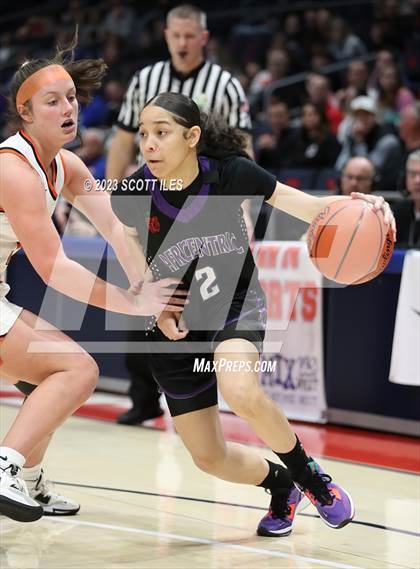 Thumbnail 2 in Africentric Early College vs Wheelersburg (OHSAA D3 State Semifinal) photogallery.