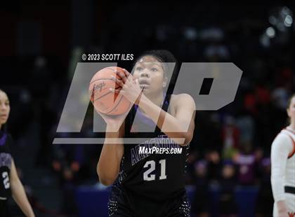 Thumbnail 2 in Africentric Early College vs Wheelersburg (OHSAA D3 State Semifinal) photogallery.
