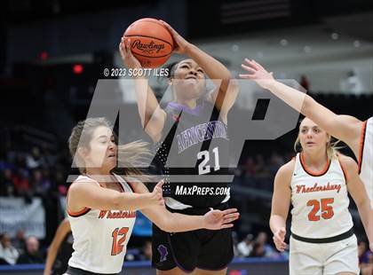 Thumbnail 2 in Africentric Early College vs Wheelersburg (OHSAA D3 State Semifinal) photogallery.