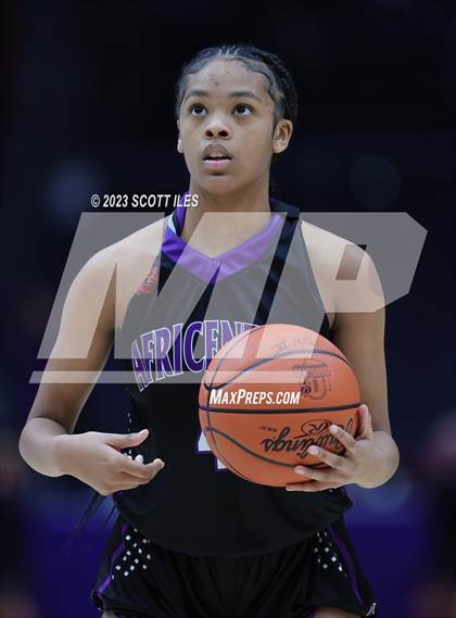 Thumbnail 2 in Africentric Early College vs Wheelersburg (OHSAA D3 State Semifinal) photogallery.