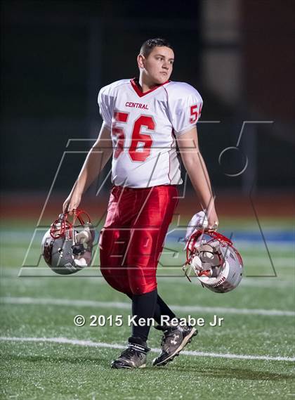 Thumbnail 2 in Aliquippa vs. Central (PIAA Class AA Semifinal) photogallery.