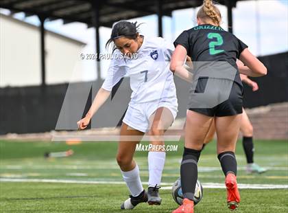 Thumbnail 2 in Fruita Monument @ ThunderRidge (CHSAA 5A First Round) photogallery.