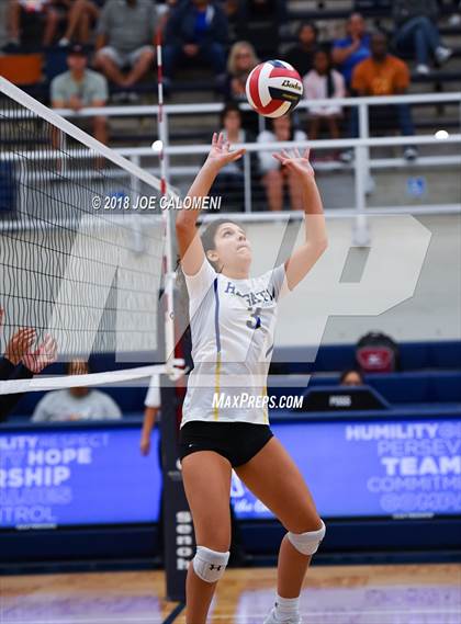 Thumbnail 1 in Churchill vs Alamo Heights (NISD Volleyball Tournament) photogallery.