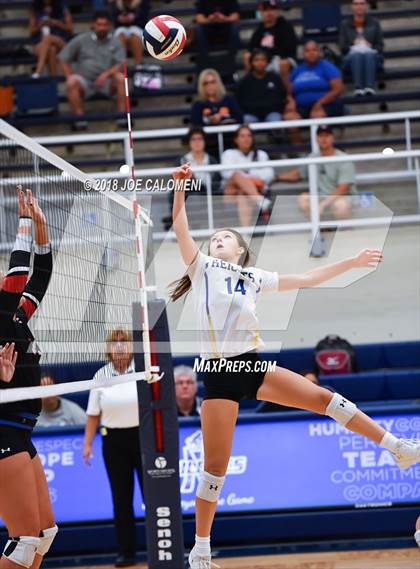 Thumbnail 1 in Churchill vs Alamo Heights (NISD Volleyball Tournament) photogallery.