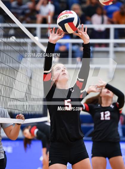 Thumbnail 1 in Churchill vs Alamo Heights (NISD Volleyball Tournament) photogallery.