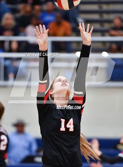 Thumbnail 3 in Churchill vs Alamo Heights (NISD Volleyball Tournament) photogallery.