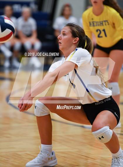 Thumbnail 1 in Churchill vs Alamo Heights (NISD Volleyball Tournament) photogallery.