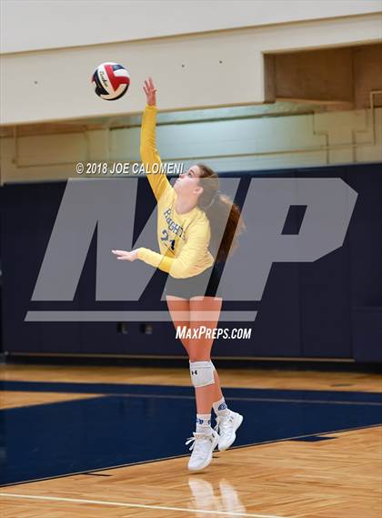 Thumbnail 3 in Churchill vs Alamo Heights (NISD Volleyball Tournament) photogallery.