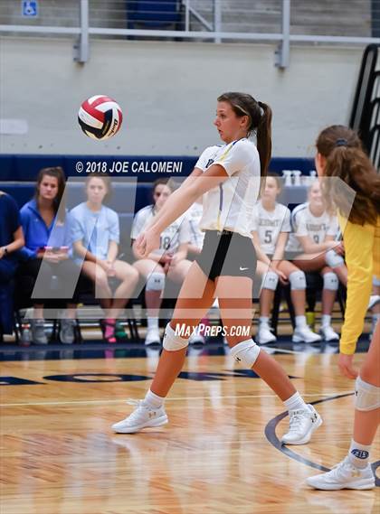 Thumbnail 3 in Churchill vs Alamo Heights (NISD Volleyball Tournament) photogallery.