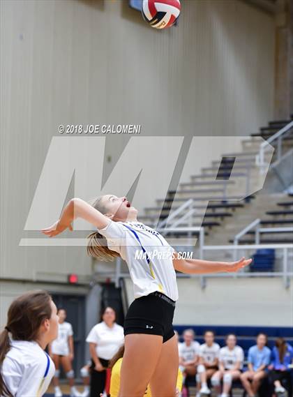 Thumbnail 3 in Churchill vs Alamo Heights (NISD Volleyball Tournament) photogallery.