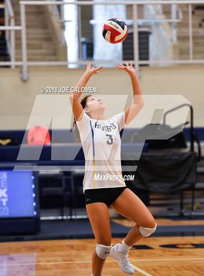 Thumbnail 3 in Churchill vs Alamo Heights (NISD Volleyball Tournament) photogallery.