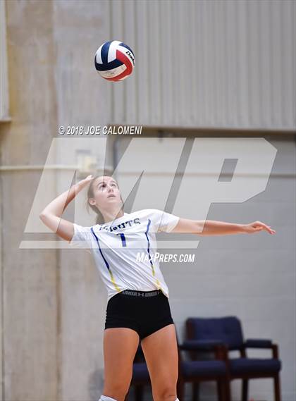 Thumbnail 1 in Churchill vs Alamo Heights (NISD Volleyball Tournament) photogallery.