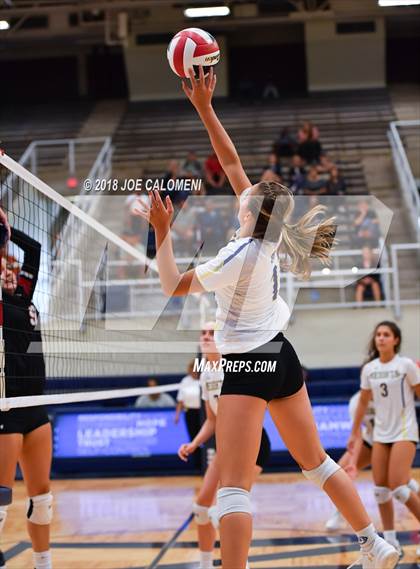 Thumbnail 3 in Churchill vs Alamo Heights (NISD Volleyball Tournament) photogallery.