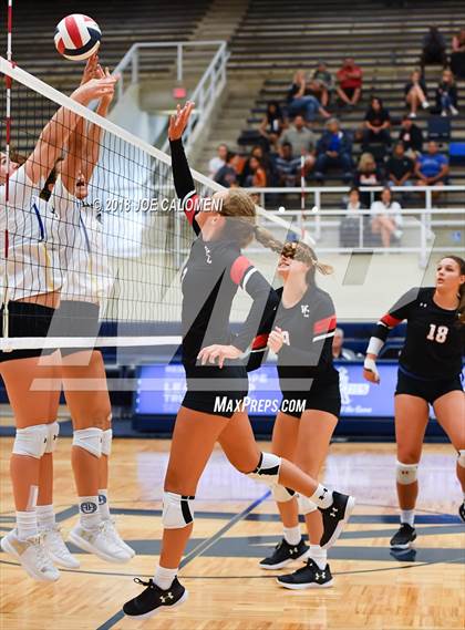 Thumbnail 1 in Churchill vs Alamo Heights (NISD Volleyball Tournament) photogallery.